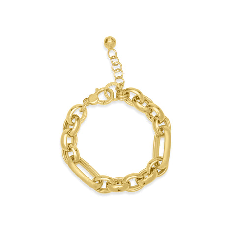 Chunky Chain Bracelet - Gold Plated